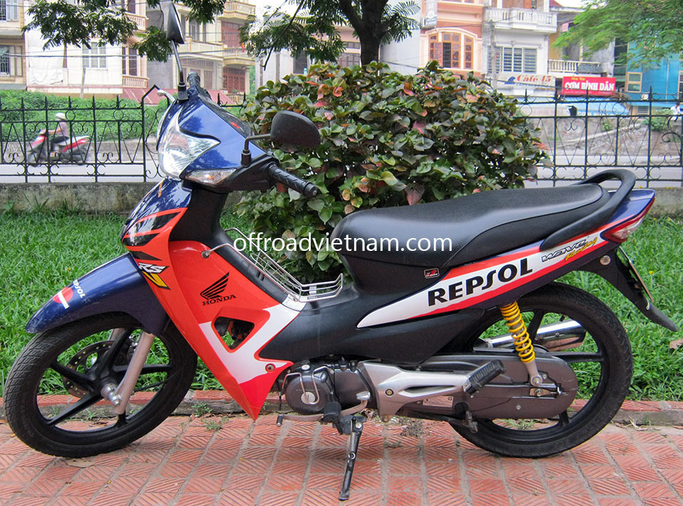 Honda Wave RS 100cc Rental In Hanoi Offroad Vietnam Tours