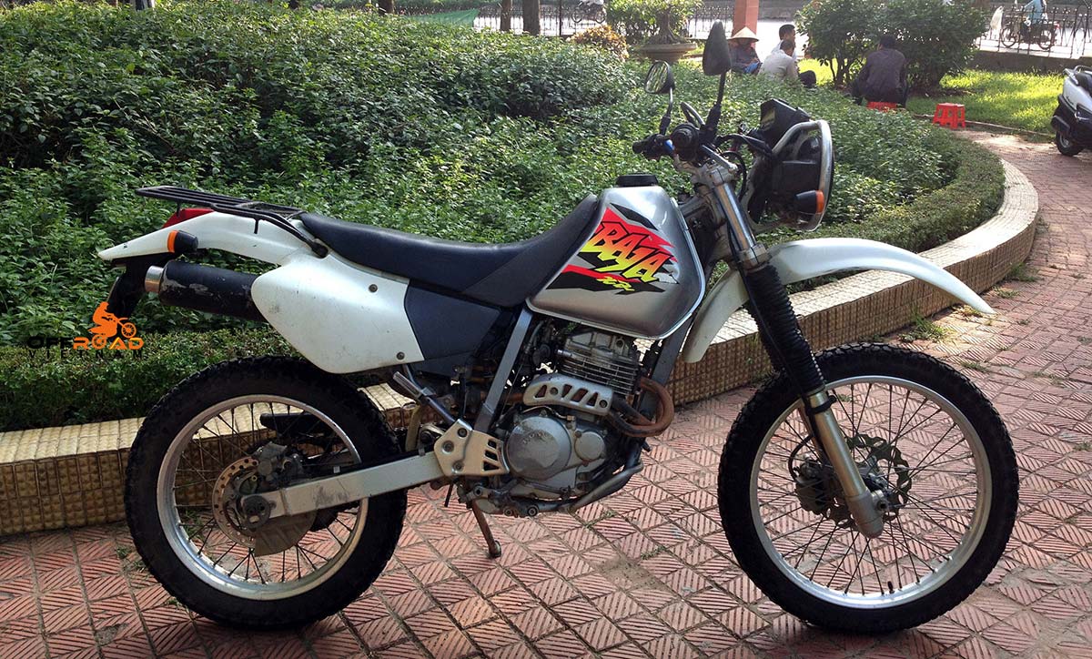 Offroad Vietnam Motorbike Sale - 1998 Honda XR250 Baja For Sale In HCMC (Saigon) by customers. Silver, Red, Black or White with disc brakes