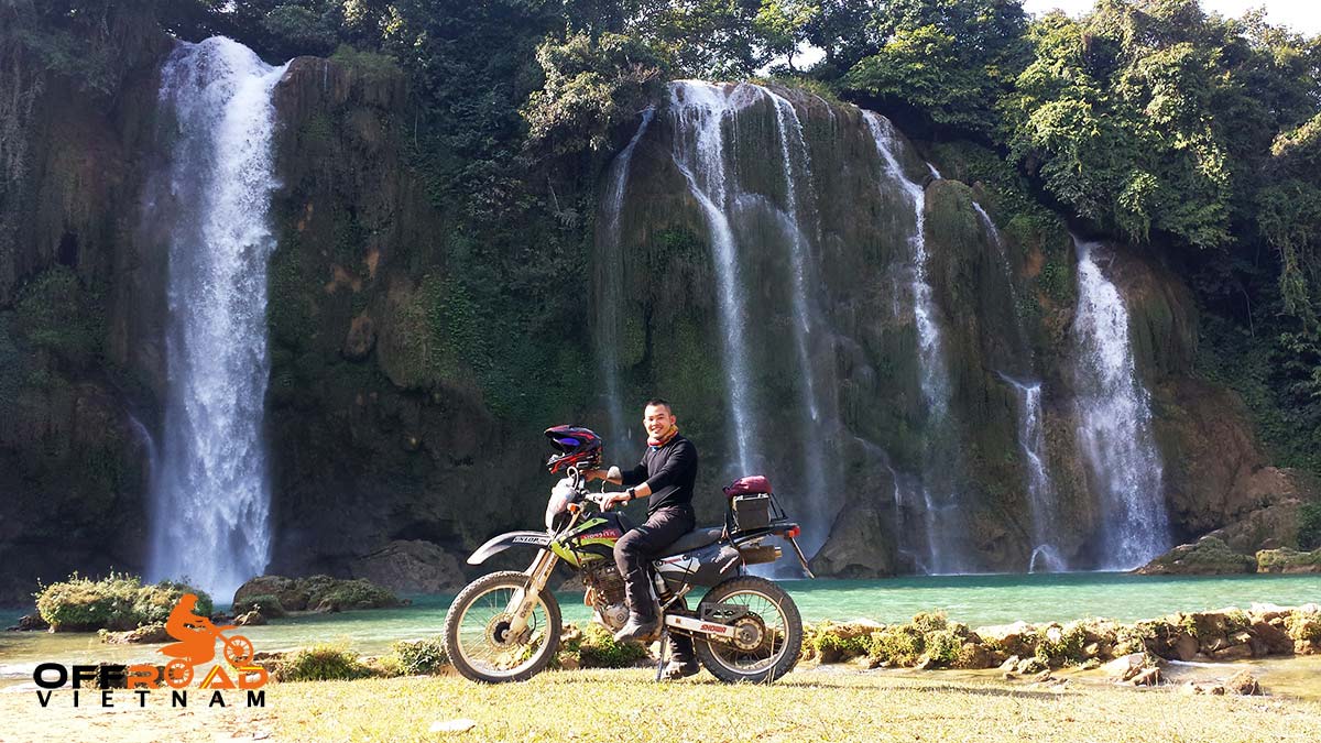 Offroad Vietnam Motorbike Adventures - Challenging Full North Loop In 15 Days via Northeast Highway 4 and Ban Gioc waterfalls.