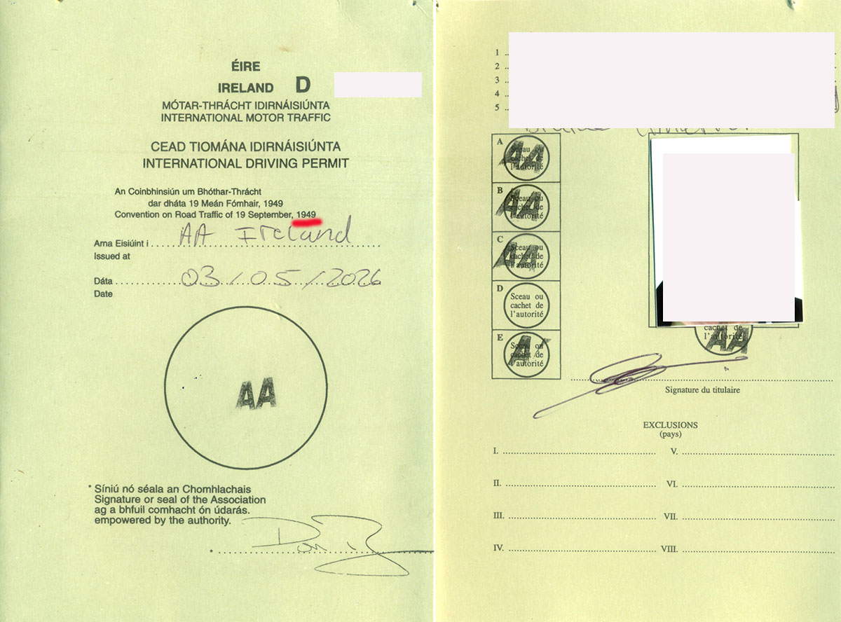 Top of page Offroad Vietnam Motorbike Adventures - FAQs - Frequently Asked Questions. International driving permit 1949 Convention is not accepted in Vietnam, it must be 1968 Convention.