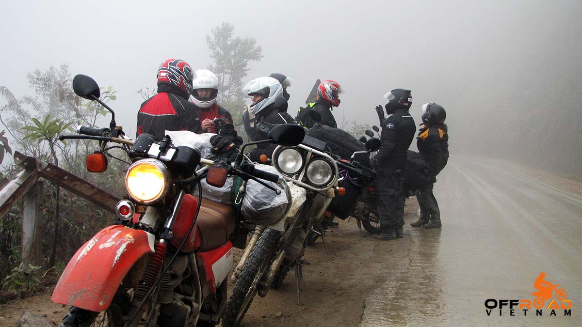 Offroad Vietnam Motorbike Adventures - Greetings From Hanoi On A Motorbike Tour. The Lemmings Motorcycle Club member ride in Vietnam